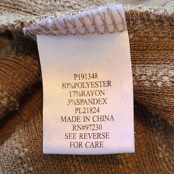 Absolutely Famous Woman's Long Sleeve Sweater Hoodie,  Size: 1X Color: OD Green - Picture 9 of 14